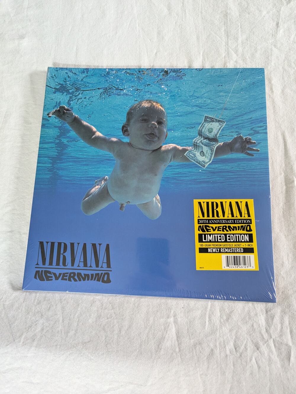 Nirvana Nevermind Vinyl LP Newly Remastered Limited Edition 30th Anniversary
